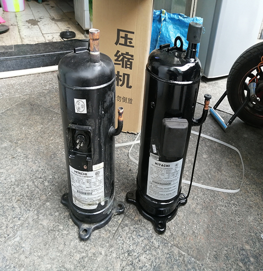 河间中央空调压缩机的更换维修